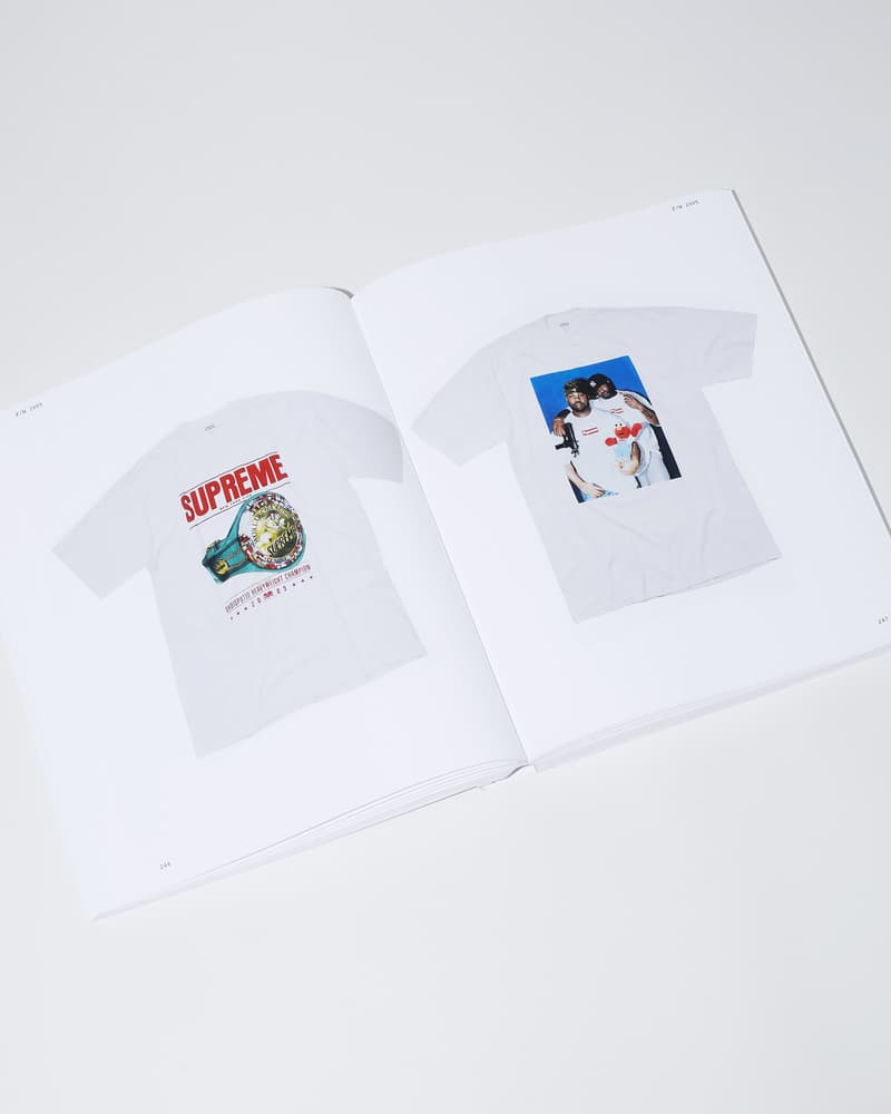 Supreme 正式发布《30 Years: T-Shirts 1994-2024》纪念书册