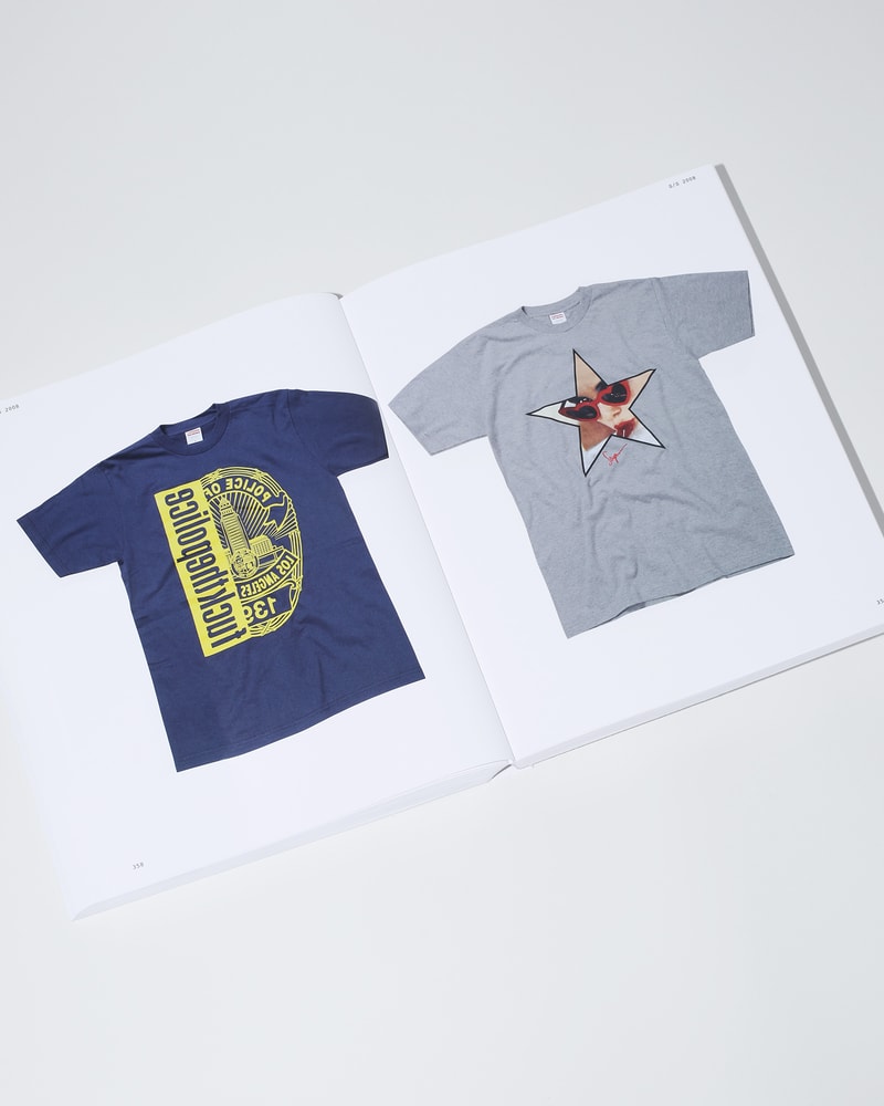 Supreme 正式发布《30 Years: T-Shirts 1994-2024》纪念书册