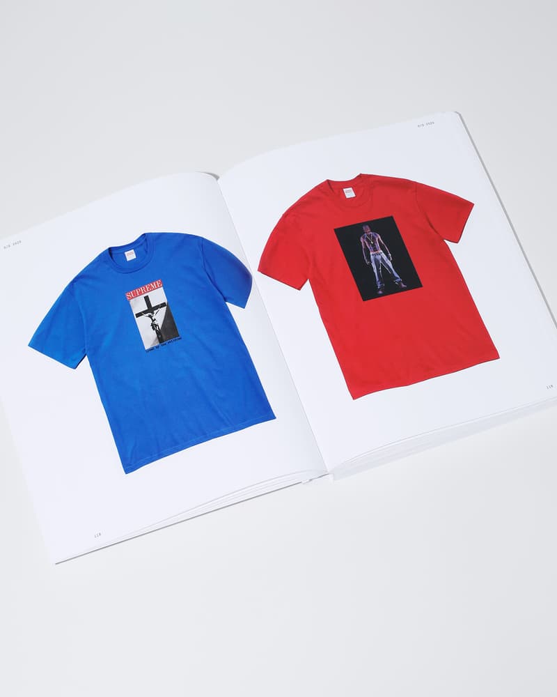 Supreme 正式发布《30 Years: T-Shirts 1994-2024》纪念书册