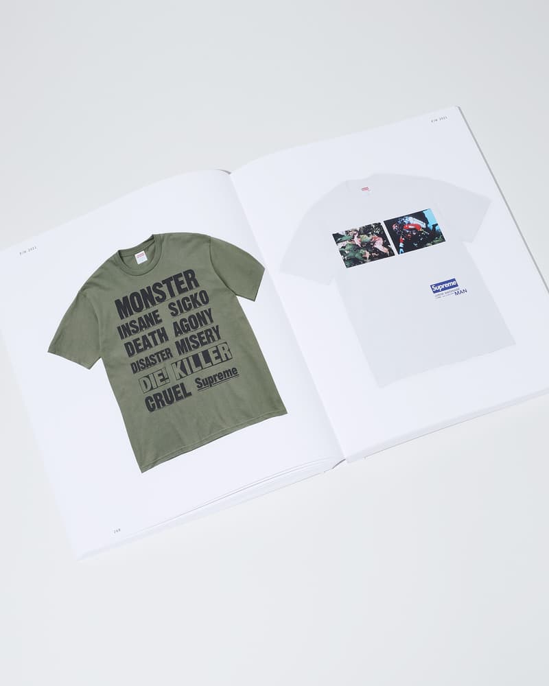Supreme 正式发布《30 Years: T-Shirts 1994-2024》纪念书册