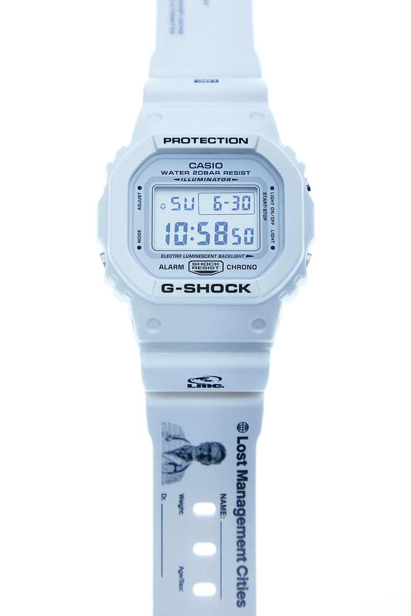 LMC x G-SHOCK DW-5600 发布全新聯名表款