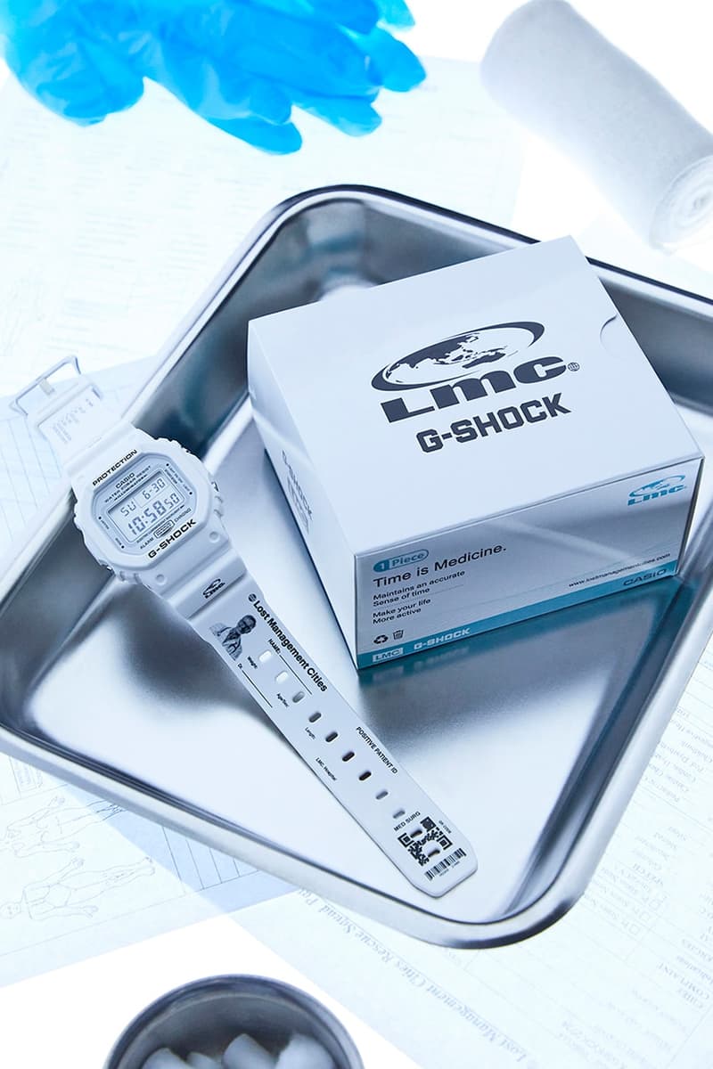 LMC x G-SHOCK DW-5600 发布全新聯名表款