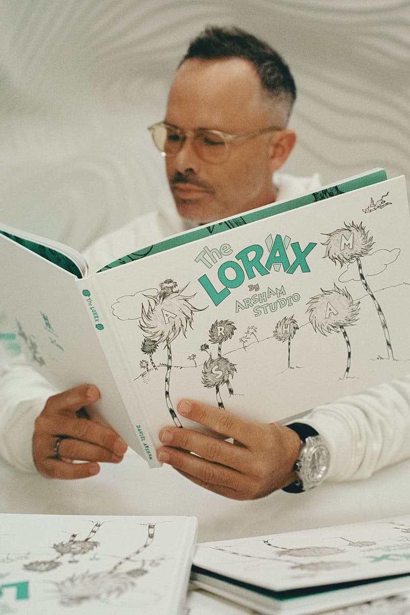 Daniel Arsham 携手《The Lorax》推出世界地球日联名系列