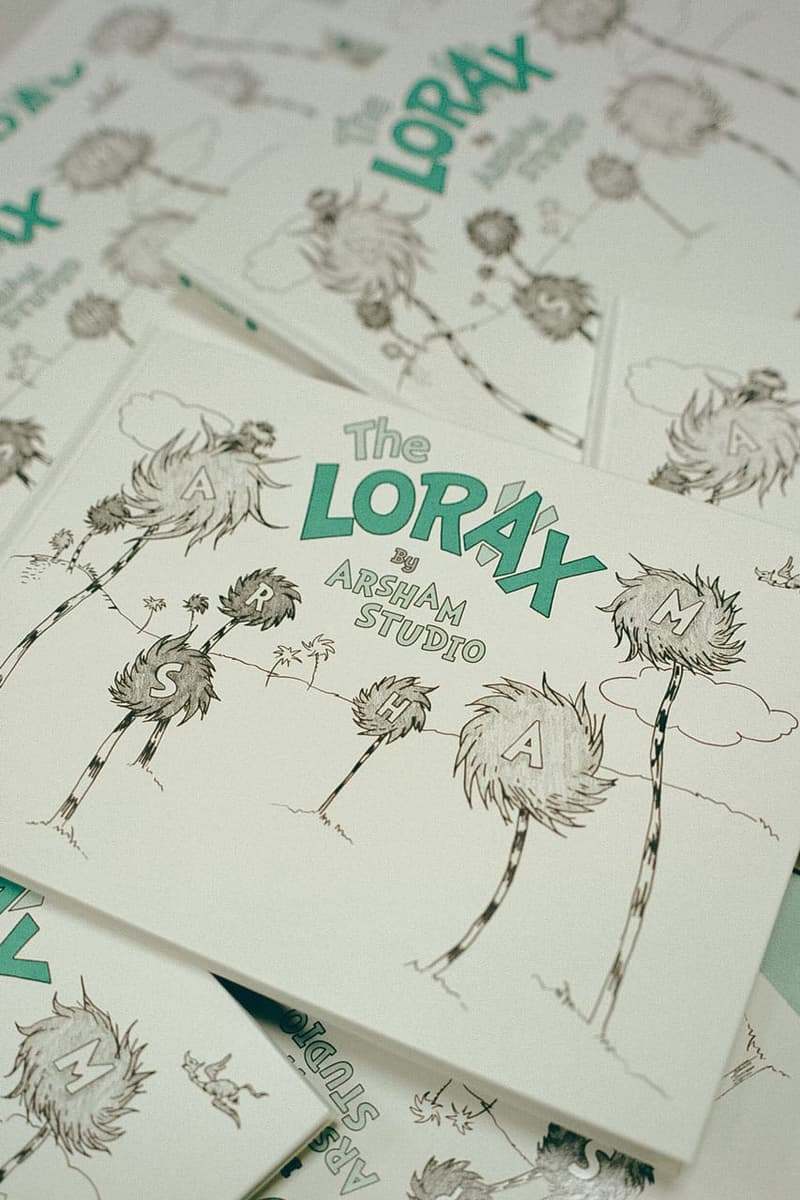 Daniel Arsham 携手《The Lorax》推出世界地球日联名系列