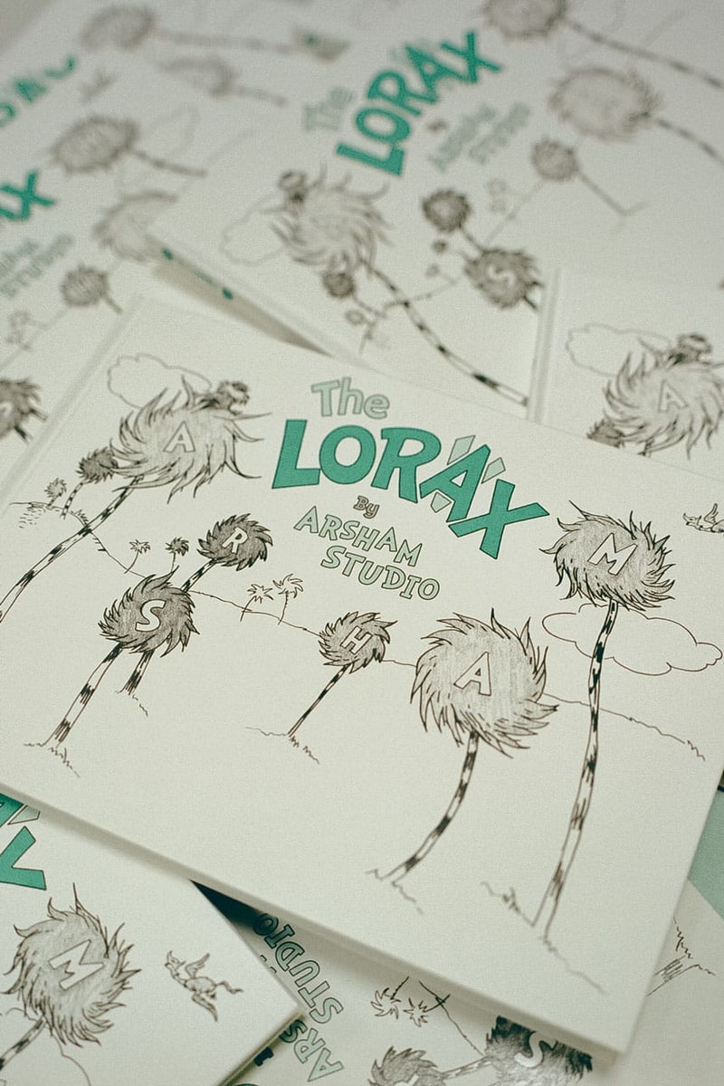 Daniel Arsham 携手《The Lorax》推出世界地球日联名系列