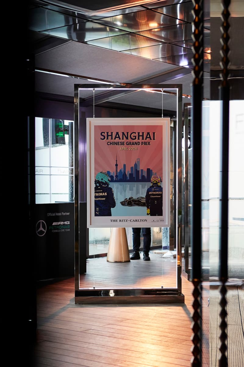 The Ritz-Carlton 携手 Mercedes-AMG PETRONAS F1 车队呈现上海站特别体验