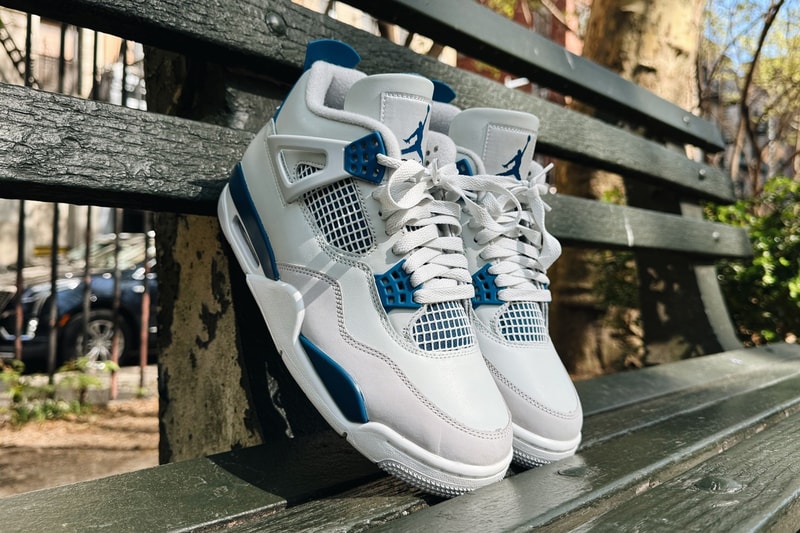 独家近赏 Air Jordan 4 全新配色「Industrial Blue」