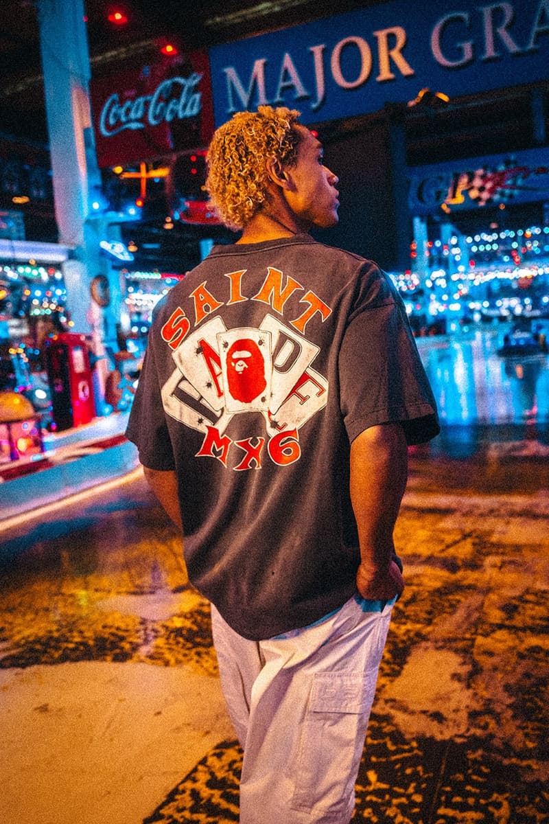 A BATHING APE®️ x ©SAINT Mxxxxxx 全新联名系列登場