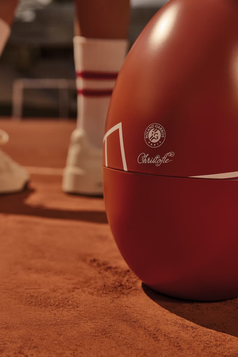 Christofle 携手 Roland-Garros 呈现联名心境蛋系列