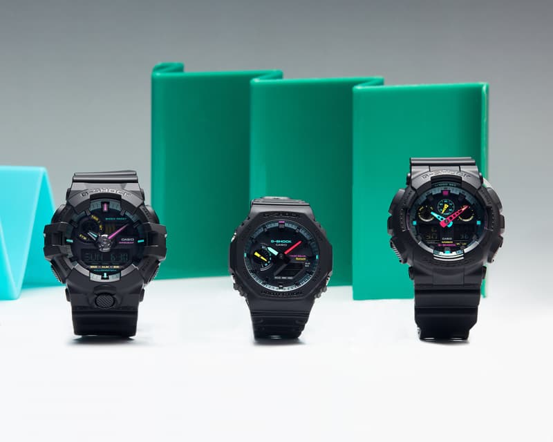 G-SHOCK 推出多彩 Multi-Fluorescent Accents 系列