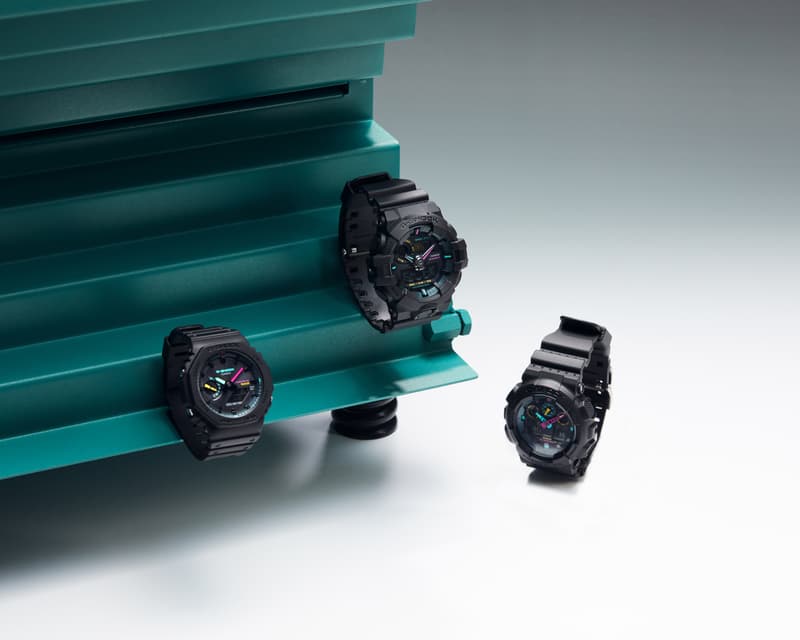 G-SHOCK 推出多彩 Multi-Fluorescent Accents 系列