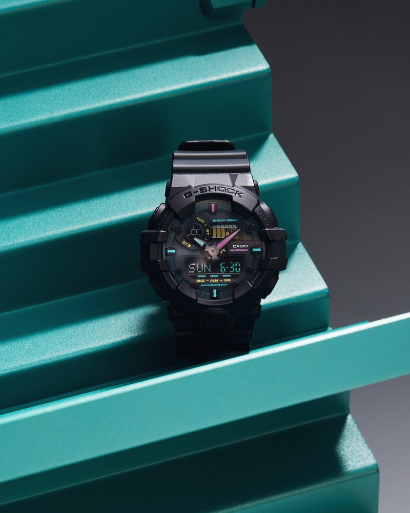 G-SHOCK 推出多彩 Multi-Fluorescent Accents 系列