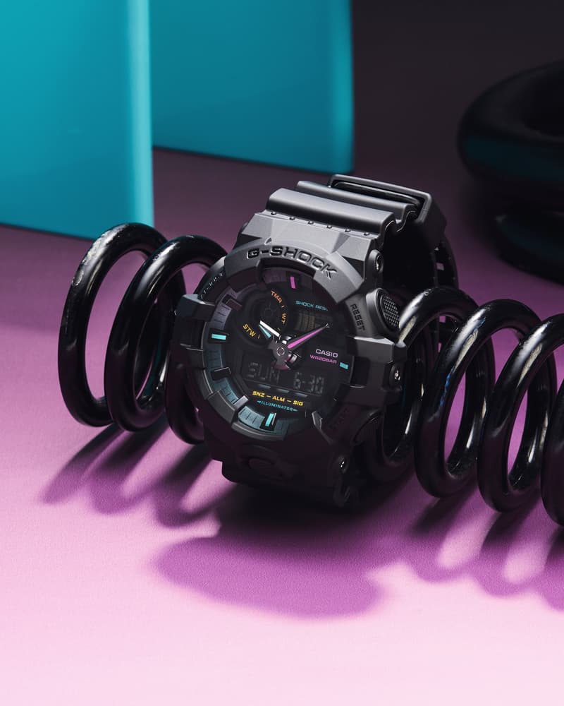 G-SHOCK 推出多彩 Multi-Fluorescent Accents 系列