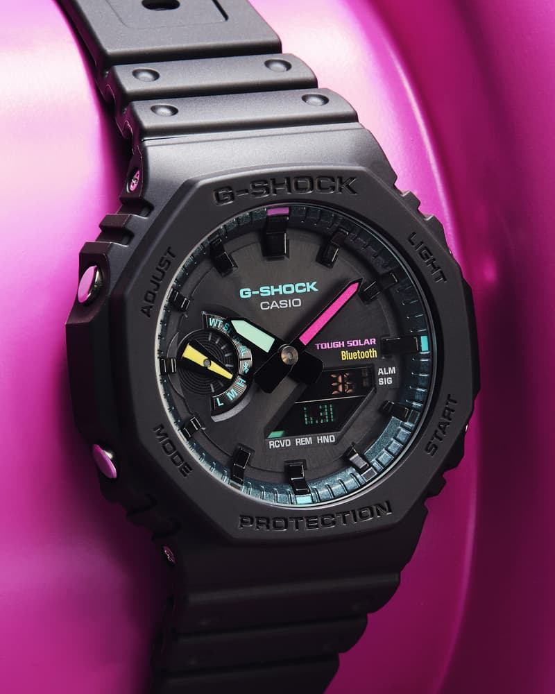 G-SHOCK 推出多彩 Multi-Fluorescent Accents 系列