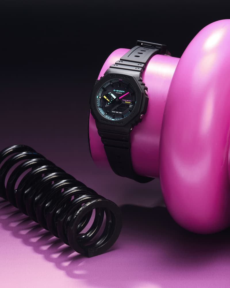 G-SHOCK 推出多彩 Multi-Fluorescent Accents 系列