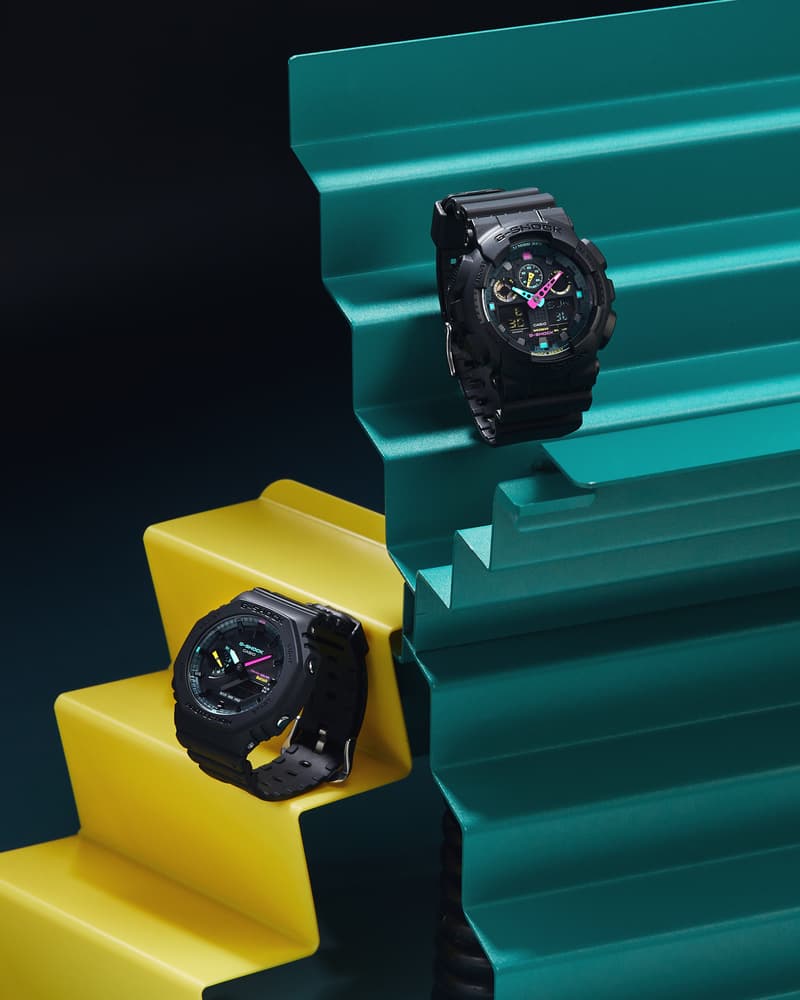 G-SHOCK 推出多彩 Multi-Fluorescent Accents 系列