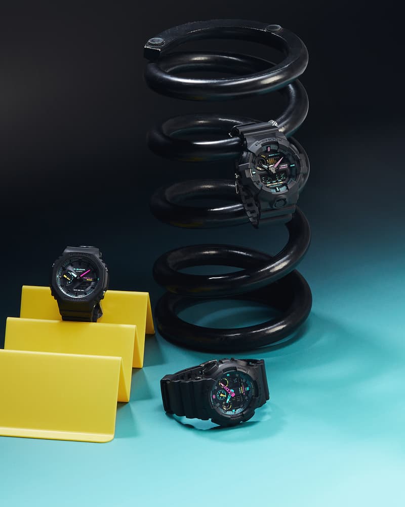 G-SHOCK 推出多彩 Multi-Fluorescent Accents 系列