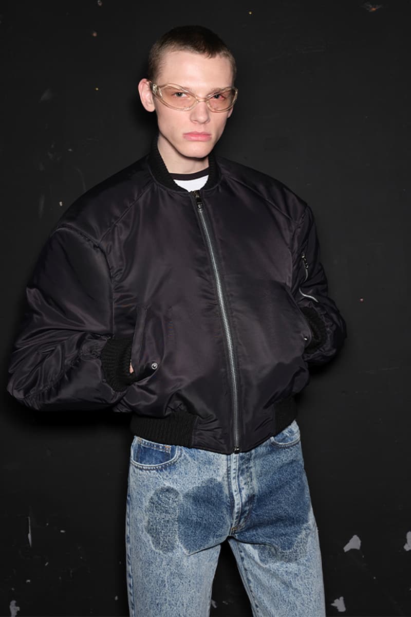 JORDANLUCA 推出全新「尿漬」牛仔褲