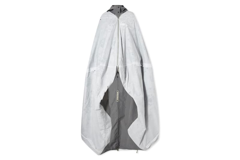Nike ISPA 推出全防水兩用式「帳篷式斗篷」