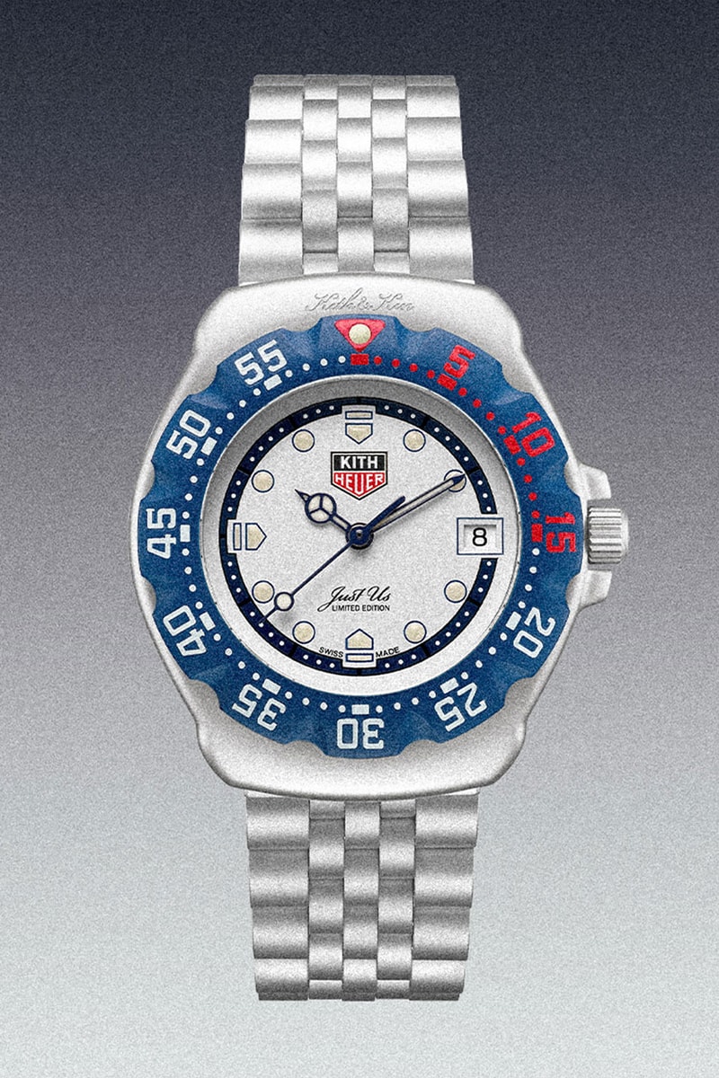 TAG Heuer 攜手 KITH 推出全新 Formula 1 系列錶款