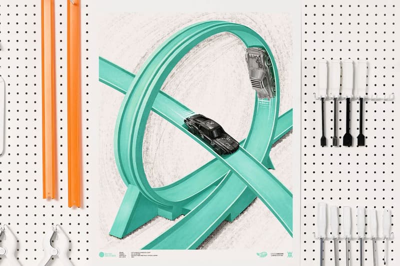 Hot Wheels x Daniel Arsham 最終回联名系列「Lap Four」發佈