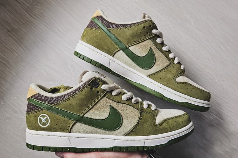 堀米雄斗 x Nike SB Dunk Low 全新配色「Asparagus」率先曝光