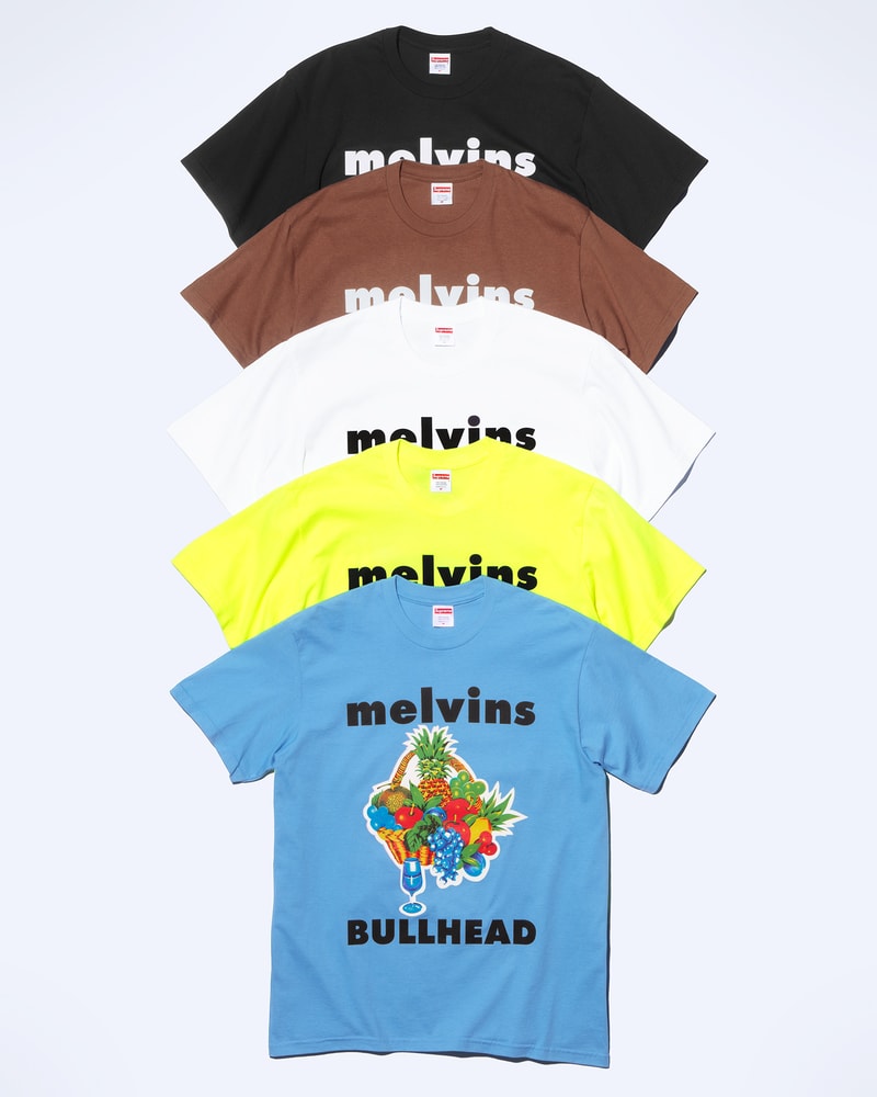 致敬摇滚传奇！Supreme x Melvins 全新联名系列完整揭晓