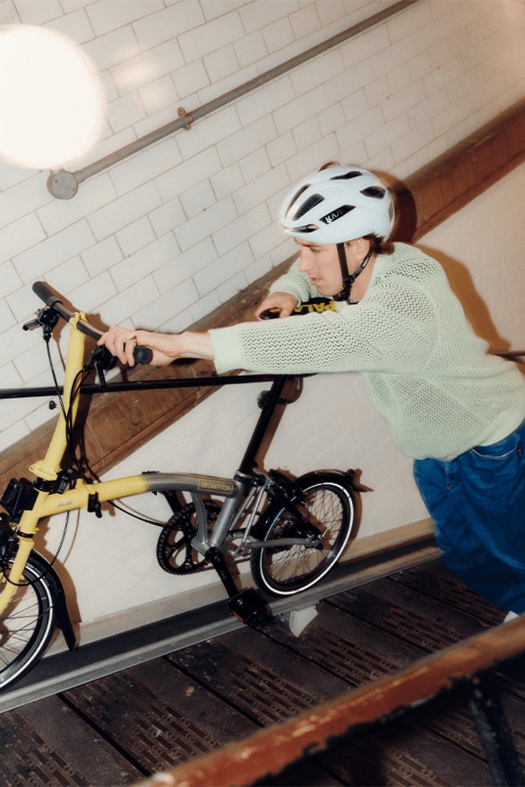 Palace Skateboards 攜手 Brompton 推出全新聯名摺疊單車