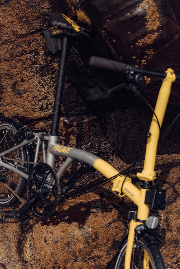 Palace Skateboards 攜手 Brompton 推出全新聯名摺疊單車