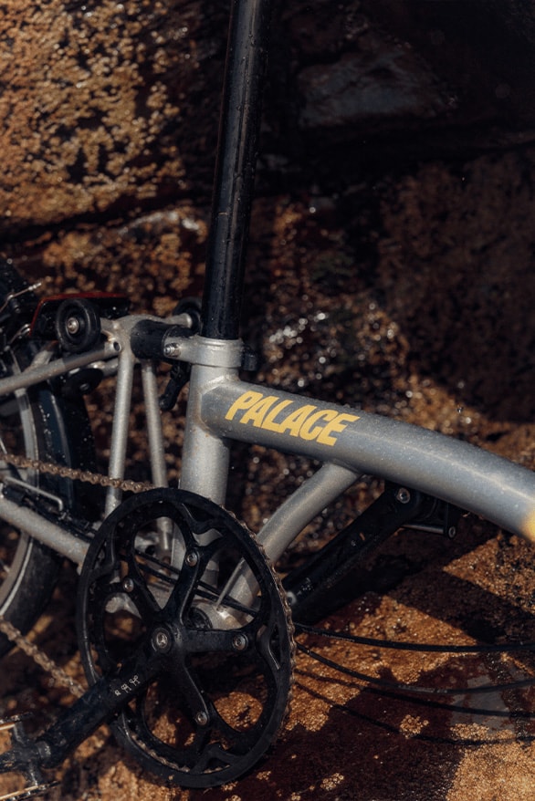 Palace Skateboards 攜手 Brompton 推出全新聯名摺疊單車