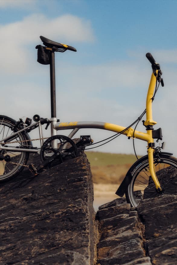 Palace Skateboards 攜手 Brompton 推出全新聯名摺疊單車