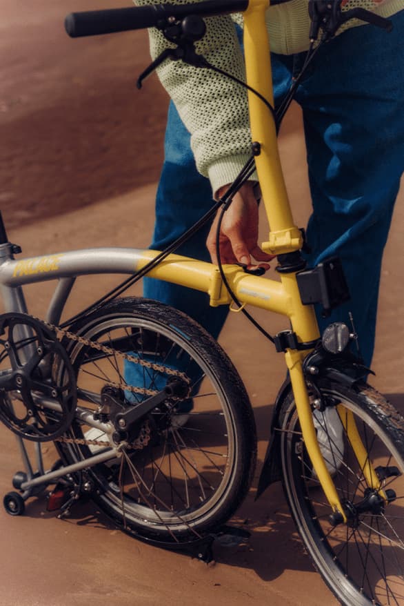 Palace Skateboards 攜手 Brompton 推出全新聯名摺疊單車