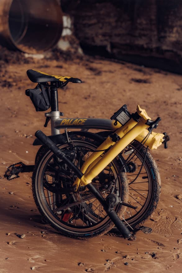 Palace Skateboards 攜手 Brompton 推出全新聯名摺疊單車