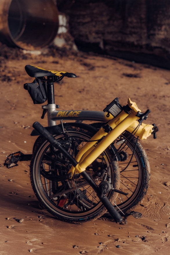 Palace Skateboards 攜手 Brompton 推出全新聯名摺疊單車