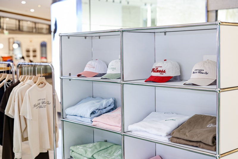 Sporty & Rich 中国首家限时快闪店登陆上海