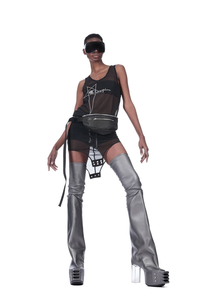 Champion x Rick Owens 最新聯名系列登場