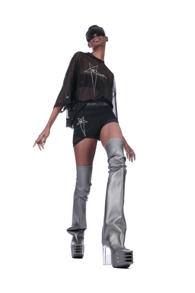 Champion x Rick Owens 最新聯名系列登場