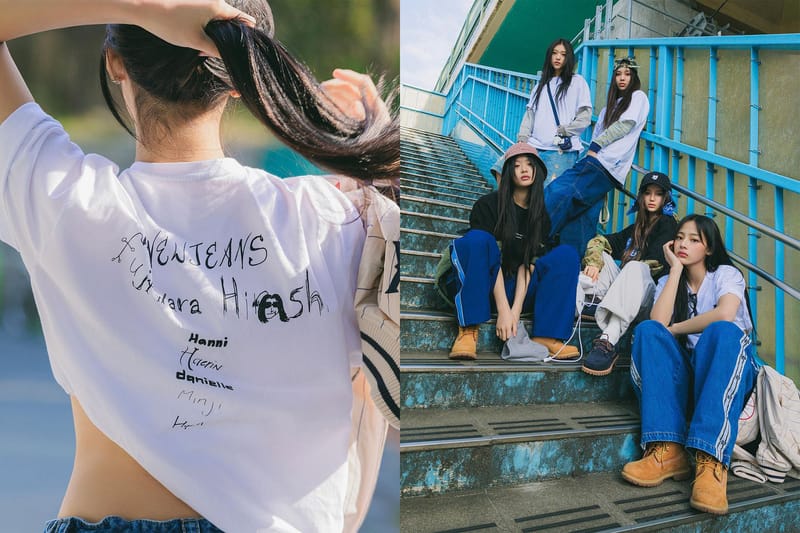 NewJeans 攜手藤原浩推出全新聯名系列