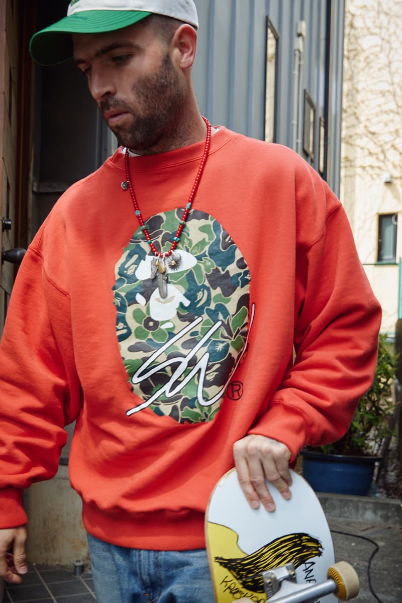 A BATHING APE® 携手 SEAN WOTHERSPOON 打造首个联名系列