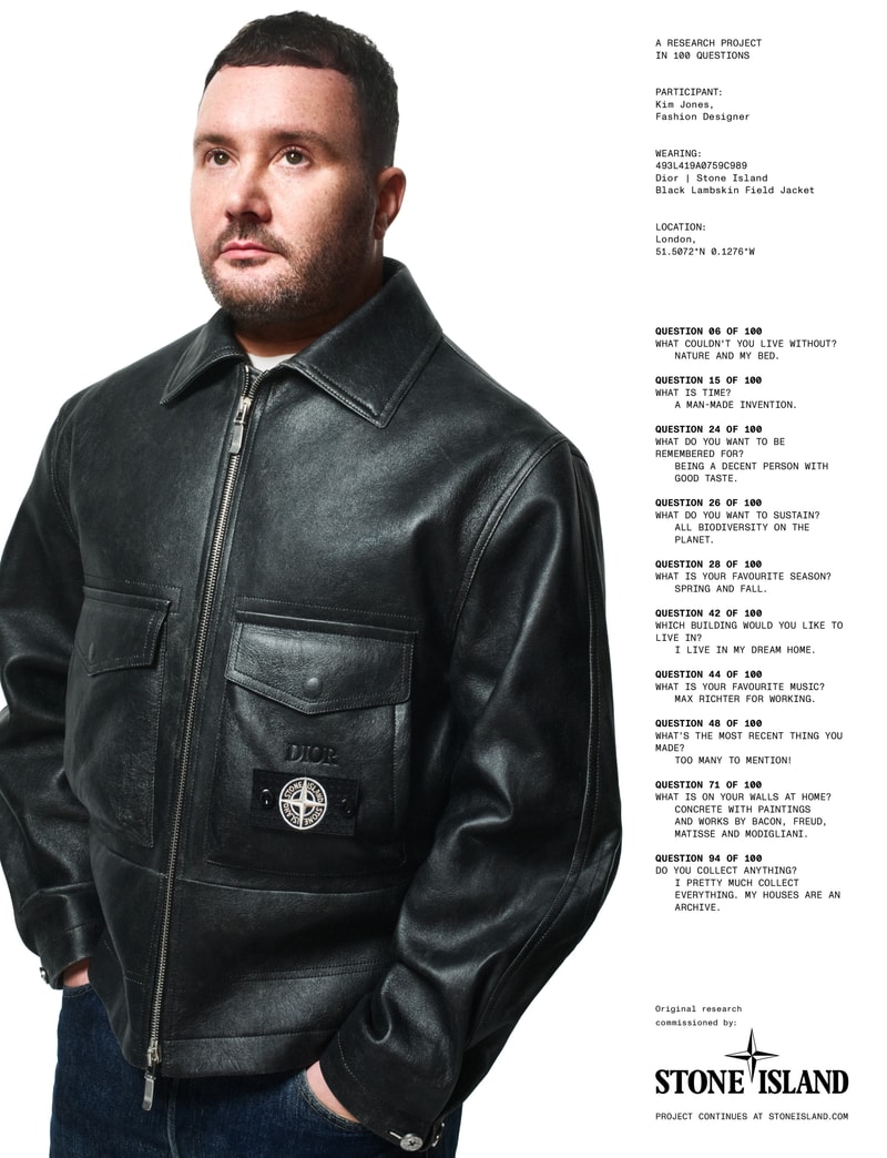 Dior x Stone Island 联名胶囊系列登场