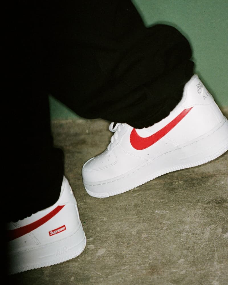 Supreme x Nike Air Force 1 中国限定配色曝光