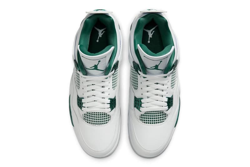 Air Jordan 4 全新配色「Oxidized Green」官方图辑正式发布