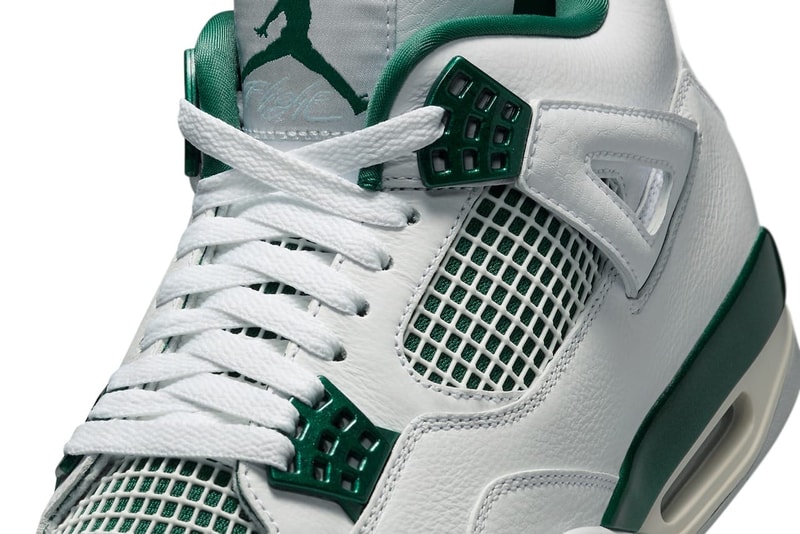 Air Jordan 4 全新配色「Oxidized Green」官方图辑正式发布