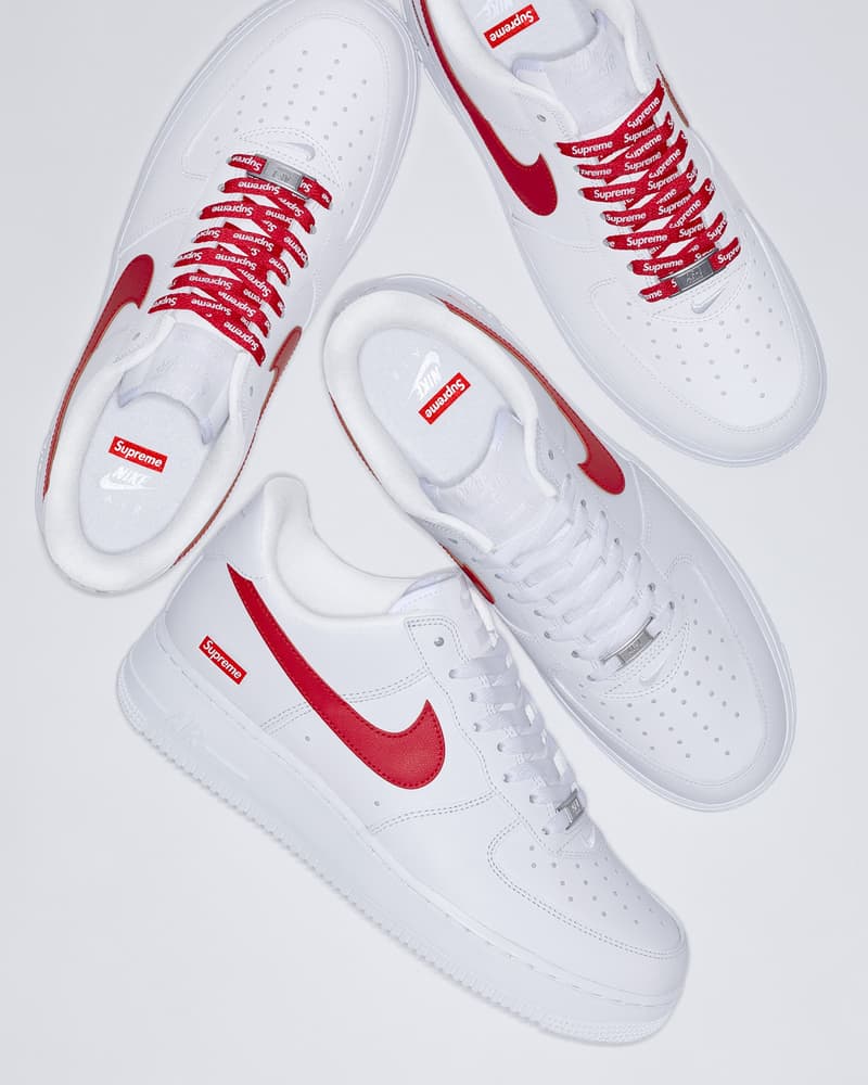 Supreme x Nike Air Force 1 中国限定配色发售详情公开