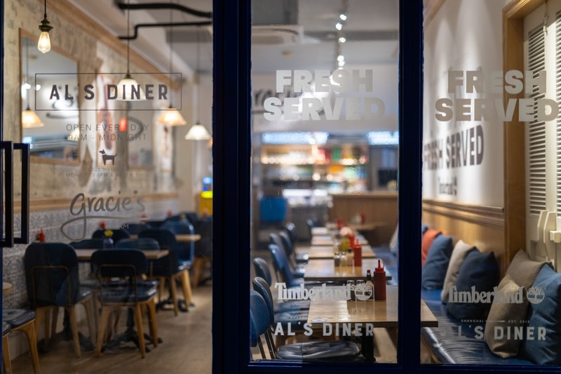 Timberland 于上海打造限时早餐店