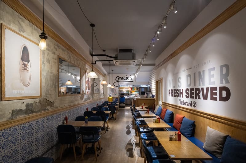 Timberland 于上海打造限时早餐店