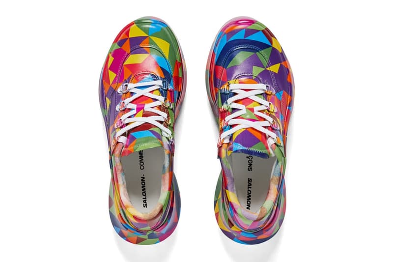 COMME des GARÇONS 攜手 Salomon 打造萬花筒外型聯名鞋款