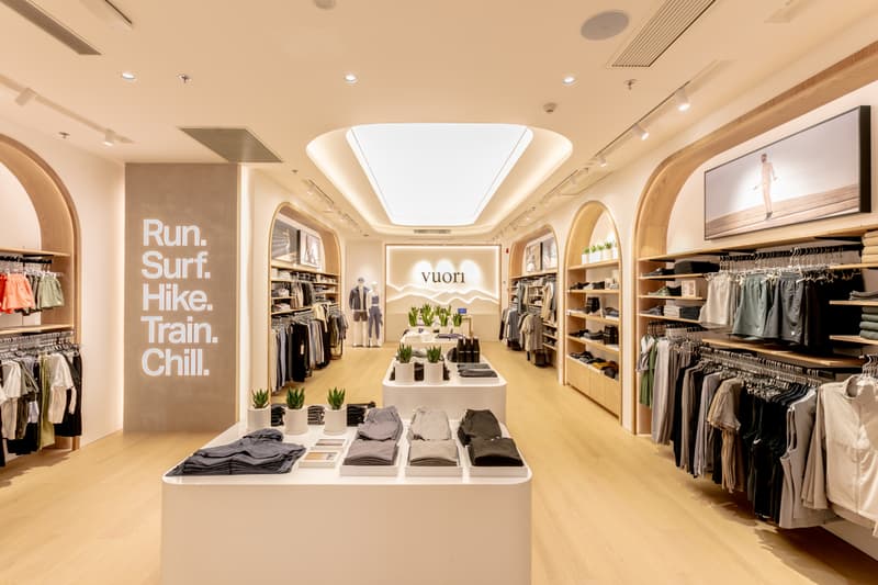 Vuori 首个中国门店登陆上海静安嘉里中心 