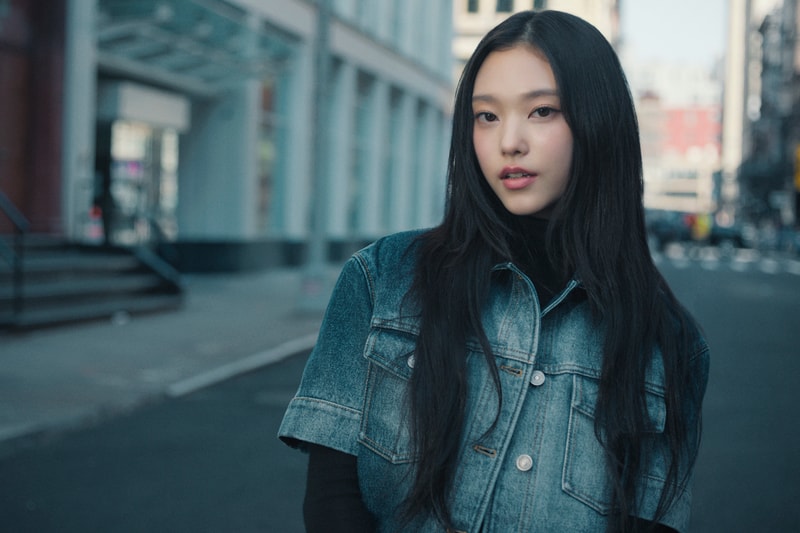 NewJeans 成員 Haerin 出鏡 Denim Dior Oblique 最新系列形象