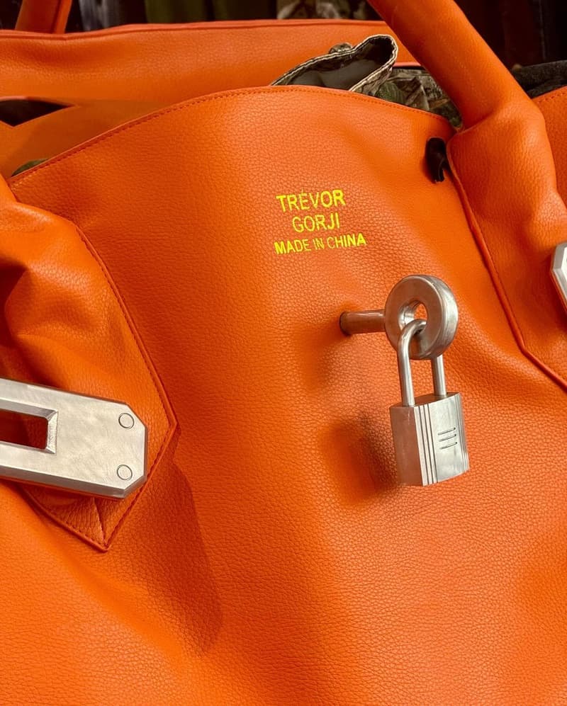 真的能背！創意人士 Trevor Gorji 製作「超巨大化」Birkin 包款